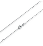 I Love Dad Sterling Silver Necklace