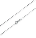 I Love Mom Sterling Silver Necklace