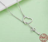 Key to My Heart Sterling Silver Necklace