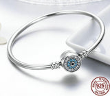 Not So Evil Eye Sterling Silver Bracelet