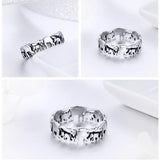 Family Affair Sterling Silver Ring