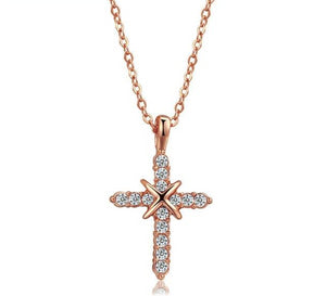 Bless Up Cross Necklace