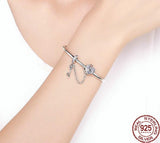 Give You the Key Sterling Silver Bracelet