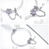 Give You the Key Sterling Silver Bracelet