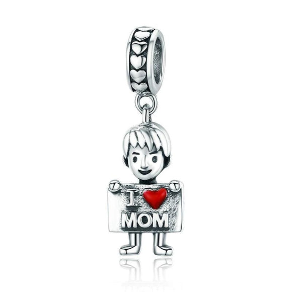 Mama's Boy Sterling Silver Necklace