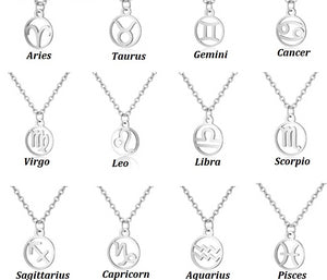 Zodiac Pendant Necklace