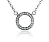 Halo Goodbye Sterling Silver Necklace